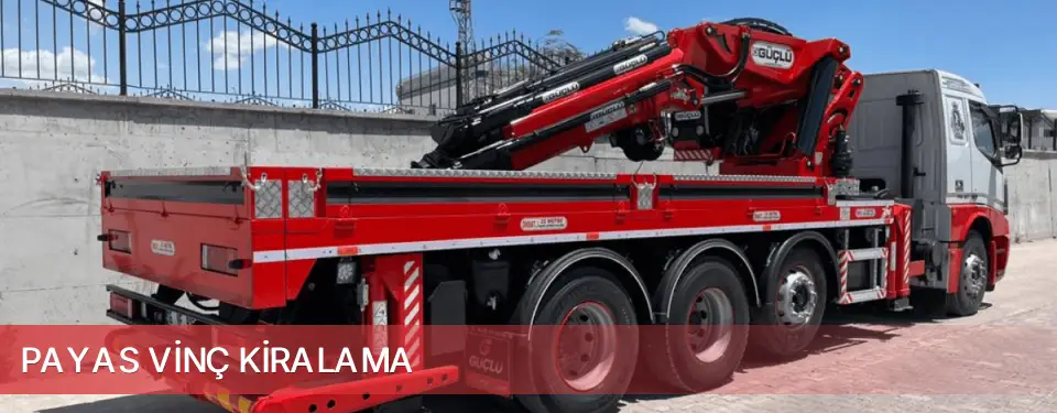 Payas İlçemi Vinç Kiralama
